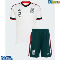 Meksiko Jorge Sanchez #2 Gostujuci Dres za djecu SP 2026 Kratak Rukav (+ Kratke hlače)
